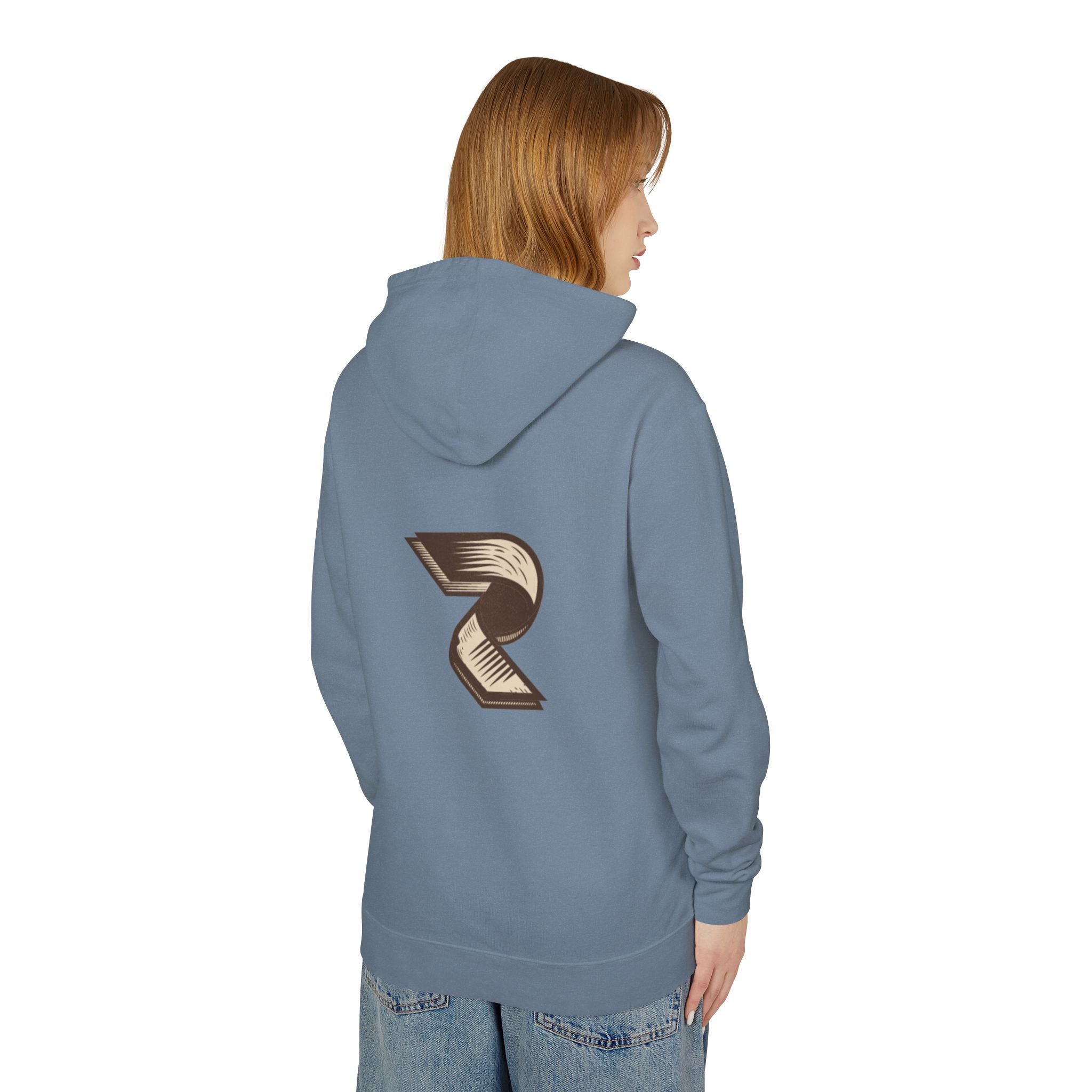 RePrint Unisex Lightweight Hooded Sweatshirt