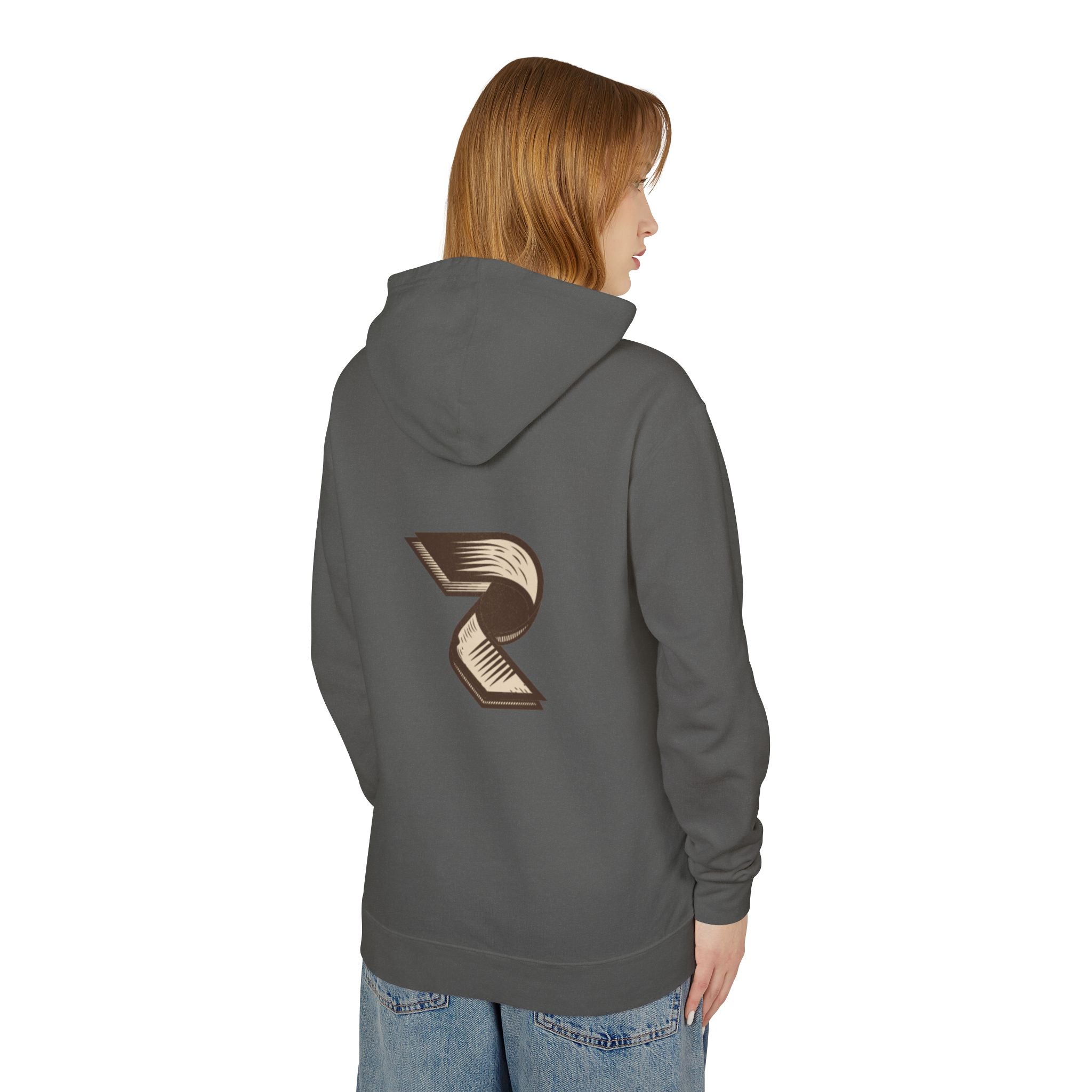 RePrint Unisex Lightweight Hooded Sweatshirt